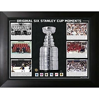 Frameworth NHL: Original Six Stanley Cup Framed Photo (34x26")