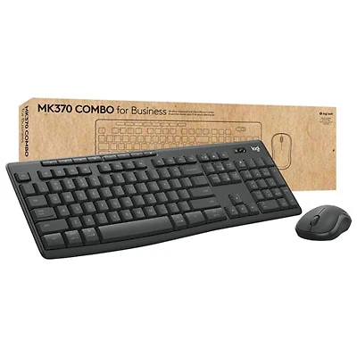 Logitech MK370 Bluetooth Keyboard & Mouse Combo - Graphite