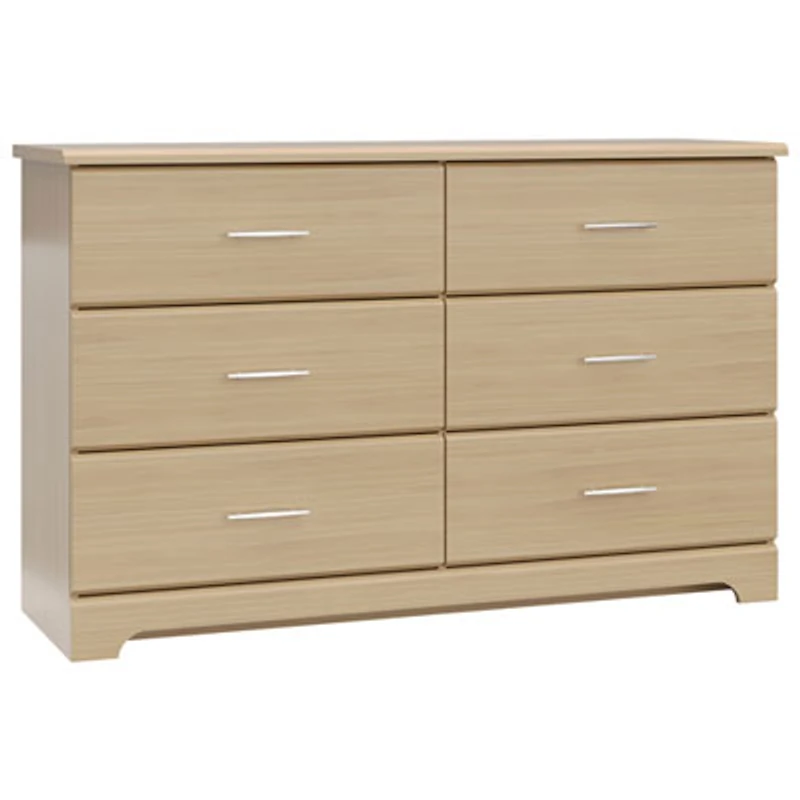 Storkcraft Brookside 6-Drawer Dresser - Driftwood