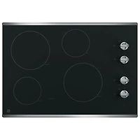 GE 30" 4-Element Electric Cooktop (JP3030SWSS) - Stainless Steel
