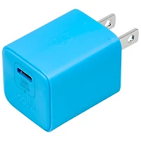 LOGiiX Vibrance 20W USB-C GaN PD Wall Charger - Turquiose