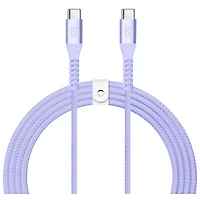 LOGiiX Vibrance 1.2m (3.9 ft.) Braided USB-C to USB-C Cable (LGX