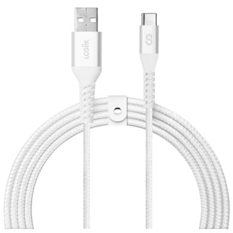 LOGiiX Vibrance 1.2m (3.9 ft.) Braided USB to USB-C Cable (LGX