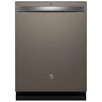 GE 24" 45dB Built-In Dishwasher with Third Rack (GDT670SMVES) - Slate