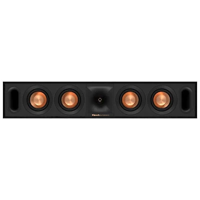 Open Box - Klipsch Quad R30C 400-Watt 2-Way Center Channel Speaker - Black