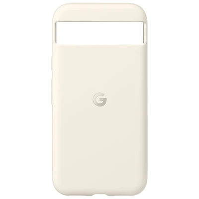 Google Fitted Hard Shell Case for Google Pixel 8a - White Porcelain