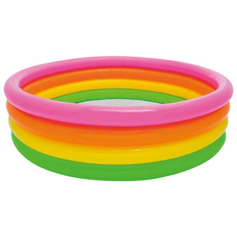 Intex Sunset Glow Inflatable Round Kiddie Pool - 5.5ft x 18in