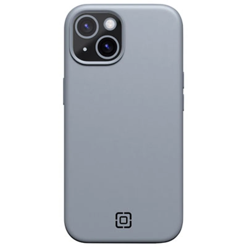 Incipio Sensor Silicone Fitted Hard Shell w/ Lens Protector for iPhone 16e/15/14/13 -Grey -Only at Best Buy