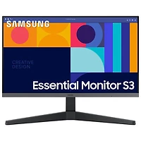 Open Box - Samsung 24" 100Hz 4ms GTG IPS LED FreeSync Monitor (LS24C330GANXZA) - Black