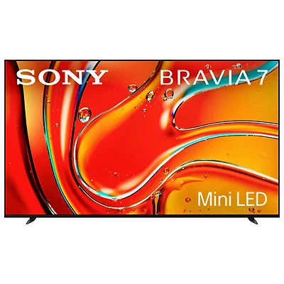 Sony Bravia 7 75" XR70 Series 4K UHD HDR Mini LED QLED Smart Google TV (K75XR70B) - 2024 - Only at Best Buy