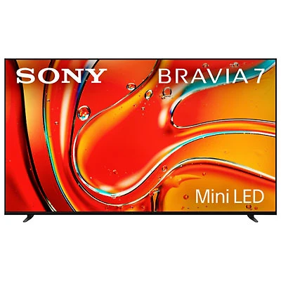 Sony Bravia 7 65" XR70 Series 4K UHD HDR Mini LED QLED Smart Google TV (K65XR70B) - 2024 - Only at Best Buy