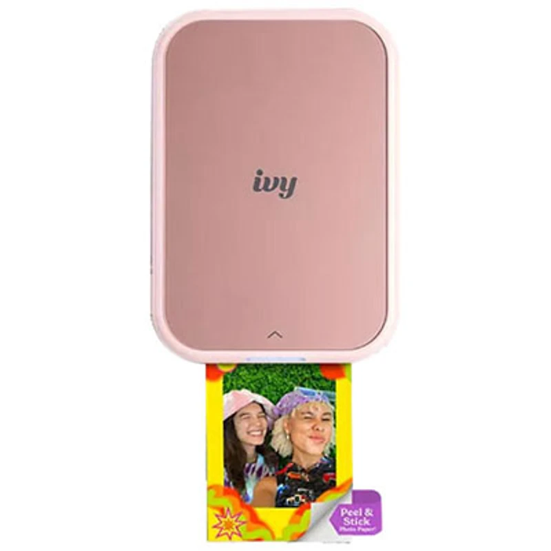 Open Box - Canon IVY 2 Mini Wireless Photo Printer - Blush Pink