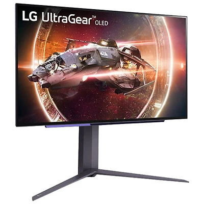 Open Box - LG UltraGear 27" 240Hz 0.03ms GTG OLED LED Gaming Monitor (27GS95QE-B) - Black
