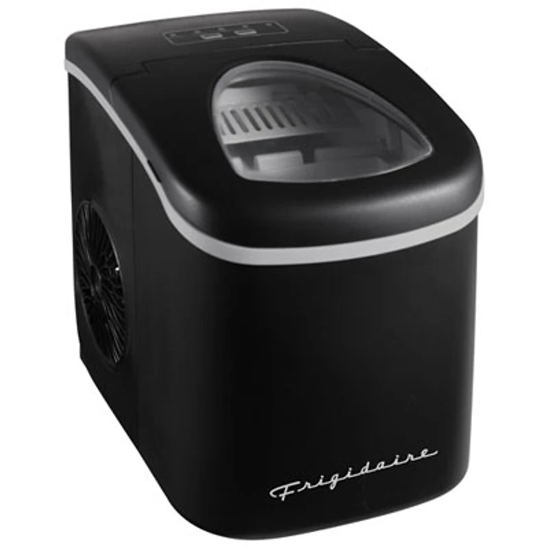 Frigidaire 26 lb. Freestanding Ice Maker (EFIC128-BLACK-6COM) - Black