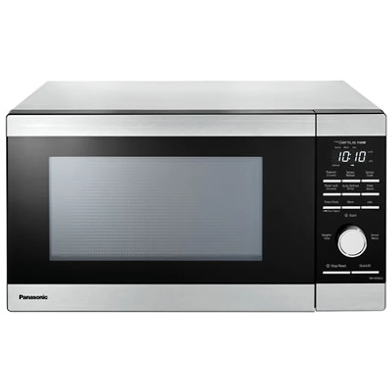 Panasonic Genius 1.3 Cu. Ft. Microwave (NNSD66LSC) - Silver - Only at Best Buy