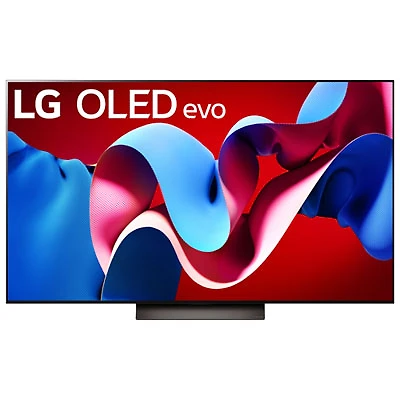 LG C4 77" C4 Series 4K UHD HDR OLED evo webOS Smart TV (OLED77C4PUA) - 2024