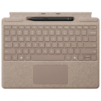Microsoft Surface Pro Keyboard with Slim Pen for Surface Pro 13" / Pro (11th Edition) / Pro 8 / Pro 9 - Dune