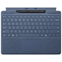 Microsoft Surface Pro Keyboard with Slim Pen for Surface Pro 13" / Pro (11th Edition) / Pro 8 / Pro 9 -Sapphire -Bil