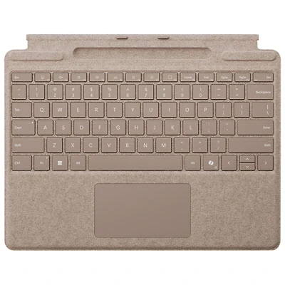 Microsoft Surface Pro Keyboard with Pen Storage for Surface Pro 13" / Pro (11th Edition) / Pro 8 / Pro 9 -Dune -Bil