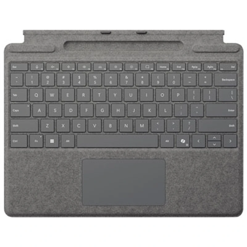Microsoft Surface Pro Keyboard with Pen Storage for Surface Pro 13" / Pro (11th Edition) / Pro 8 / Pro 9 -Platinum -En
