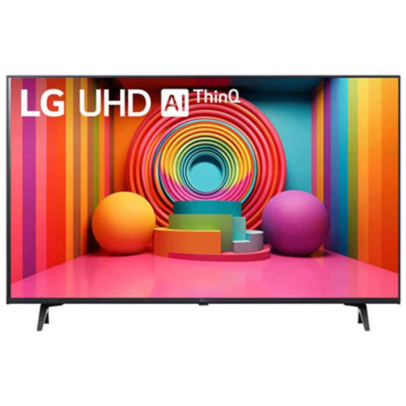 LG 65" 4K UHD HDR LED webOS AI ThinQ Smart TV (65UT7570PUB) - 2024