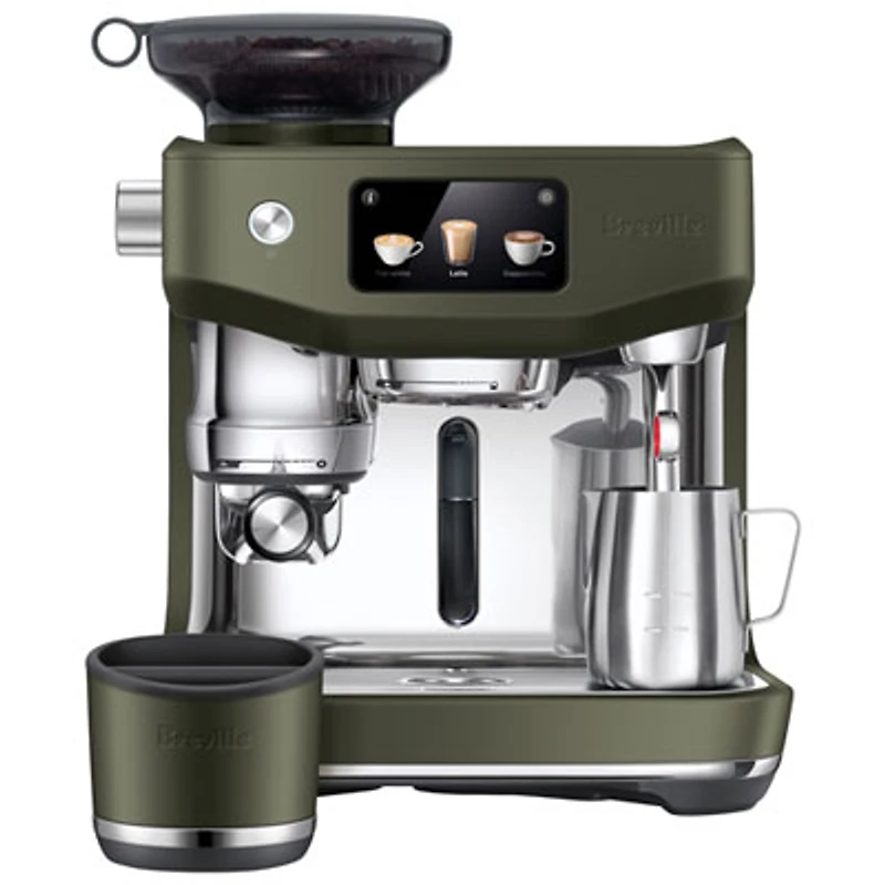 Breville Oracle Jet Espresso Machine with Frother & Coffee Grinder - Olive Tapenade