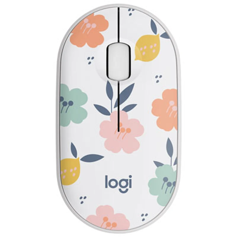 Logitech M340 1000 DPI Wireless Optical tracking Mouse - Floral Bouquet