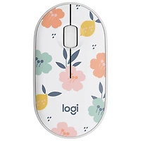 Logitech M340 1000 DPI Wireless Optical tracking Mouse - Floral Bouquet