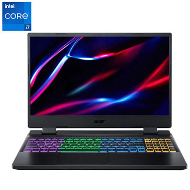 Open Box - Acer Nitro 5 15.6" Gaming Laptop - Black (Intel Ci7-12650H/512GB SSD/16GB RAM/GeForce RTX 4050/Win11)