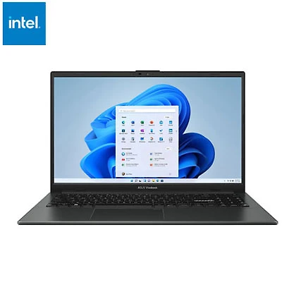 Open Box - ASUS Vivobook Go 15 15.6" Laptop - Mixed Black (Intel Core i3-N305 /256GB SSD/8GB RAM/Windows 11 Home)