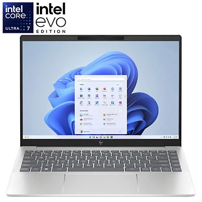 Open Box - HP Pavilion Plus 14" Laptop - Natural Silver Aluminum (Intel Evo Core Ultra 7 155H/1TB SSD/32GB RAM/Win11)