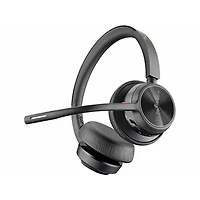 Open Box - HP Poly Voyager 4320-M On-Ear Noise Cancelling Bluetooth Headset - Black (77Y98AA)