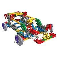 K’NEX Education Intro to Simple Machines: Wheels, Axles, and Inclined Planes Set - 221 Pieces (78620)