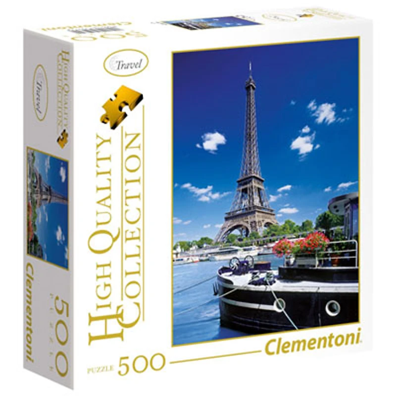 Clementoni High Quality Collection: Romant Promenadein Square Box Puzzle (95979) - 500 Pieces