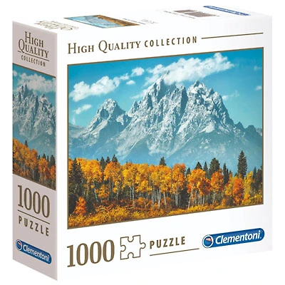 Clementoni High Quality Collection: Grand Teton In Fall Square Box Puzzle (96700) - 1000 Pieces