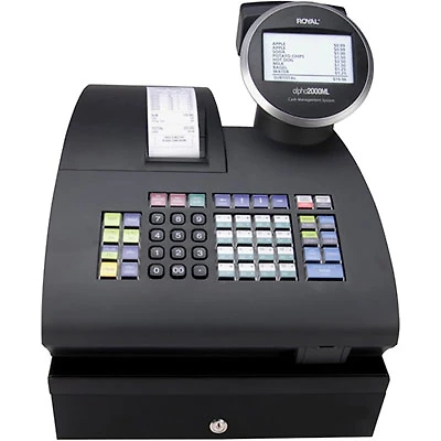 Open Box - Royal Consumer 2000ML Electronic Cash Register (89396T)