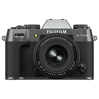 Fujifilm X-T50 Mirrorless Camera with 16-50mm Lens Kit - Charcoal Silver