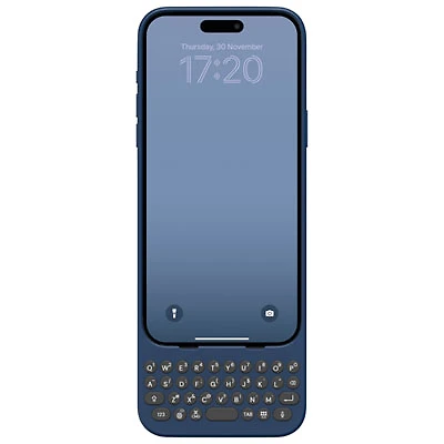 Clicks Keyboard Case for iPhone 15 Plus - Royal Ink