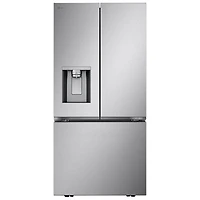 LG 33" 24.5 Cu. Ft. 3-door French Door Refrigerator with Water & Ice Dispenser (LF25S6330S) - Stainless Steel