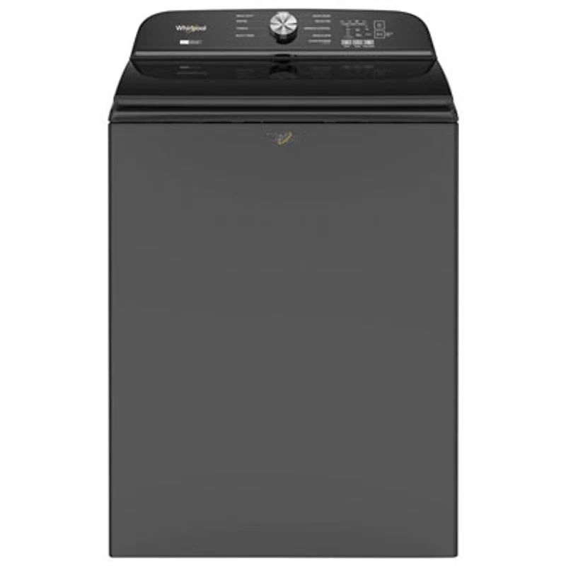Open Box - Whirlpool 6.1 Cu. Ft. High Efficiency Top Load Washer - Volcano Black - Scratch & Dent