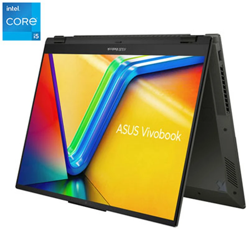 ASUS Vivobook S 16 Flip 16" Touchscreen Laptop - Midnight Black (Intel Core i5-13500H/1TB SSD/16GB RAM)