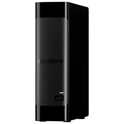 WD easystore 24TB USB 3.2 External Hard Drive (WDBAMA0240HBK-NESN)