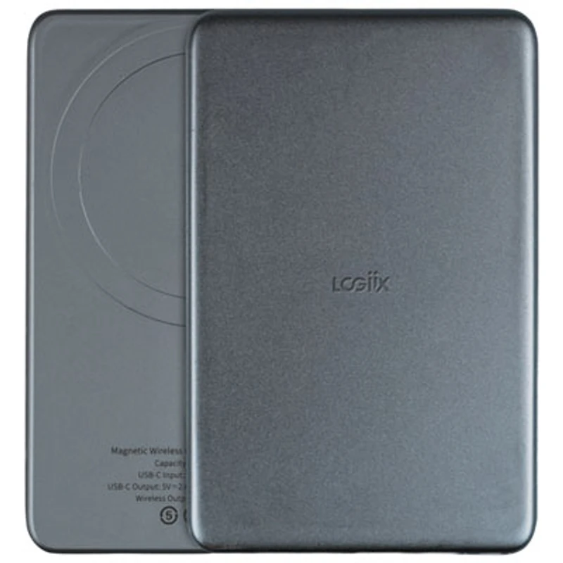LOGiiX Piston Power MagSlim 5000 mAh 20W PD Power Bank with MagSafe - Midnight Blue