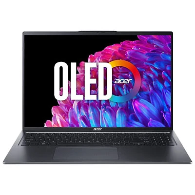 Open Box - Acer Swift Go 16" Laptop - Iron (Intel Core Ultra 9 CU9185H/1TB SSD/16GB RAM/Windows 11)