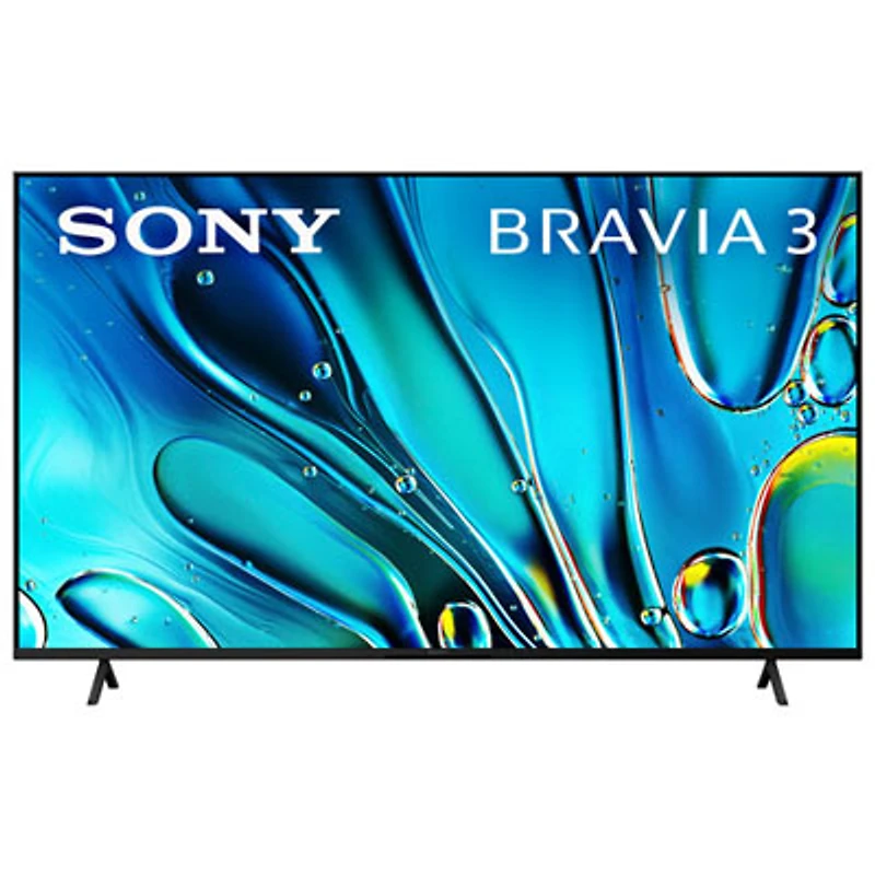 Open Box - Sony Bravia 3 65" S30B Series 4K UHD HDR LED Smart Google TV (K65S30B) - 2024