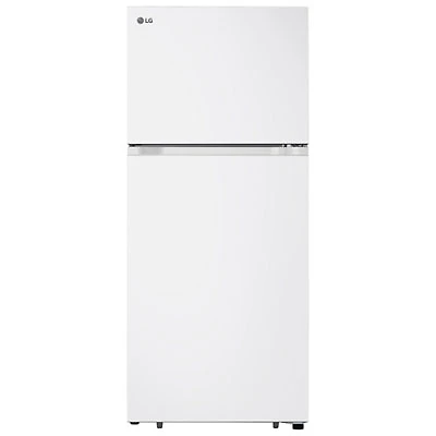 LG 28" 18 Cu. Ft. Top Freezer Refrigerator (LT18S2100W) - White