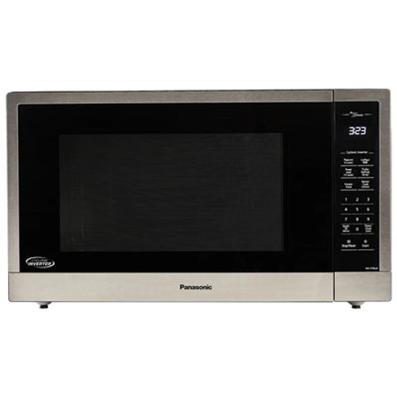 Panasonic Genius 2.2 Cu. Ft. Cyclonic Inverter Microwave (NNST96JSC) - Silver