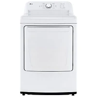 Open Box - LG 7.3 Cu. Ft. Electric Dryer (DLE6100W) - White - Perfect Condition
