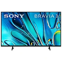 Open Box - Sony Bravia 3 43" S30B Series 4K UHD HDR LED Smart Google TV (K43S30B) - 2024