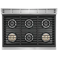 Electrolux 36" 6-Burner Gas Cooktop (ECCG3672AS) - Stainless Steel